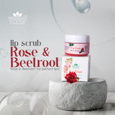 LIP SCRUB ROSE & BEETROOT - Organicbloom.pk